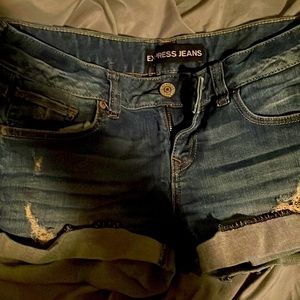 Express Jean shorts